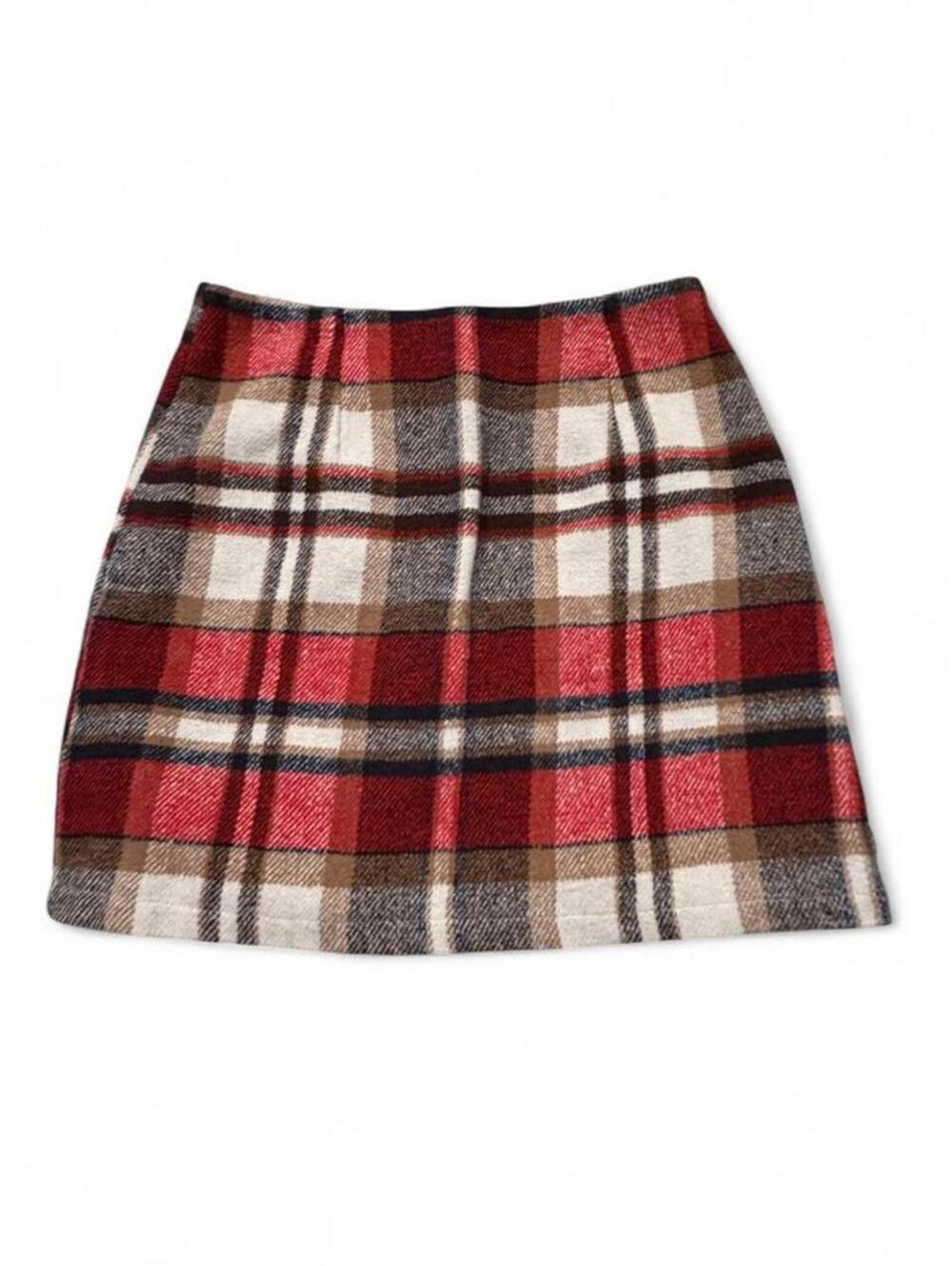 Women's Multi and Red Skirt
